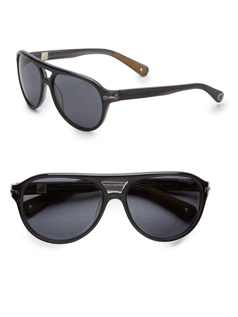 sperry oversized square mens sunglasses|More.